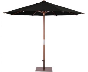 Parasol AUSTIN 3Ø en madera y sin faldón