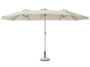 Parasol GAJAN 4,6×2,7 en tejido poliéster 100% y sin faldón