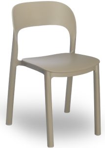 Silla HEL en polipropileno para terraza hostelería